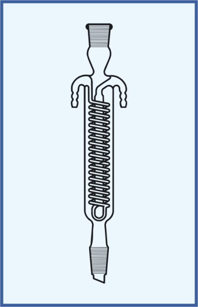 Condensers - Dimroth - reflux, SJ cone and socket