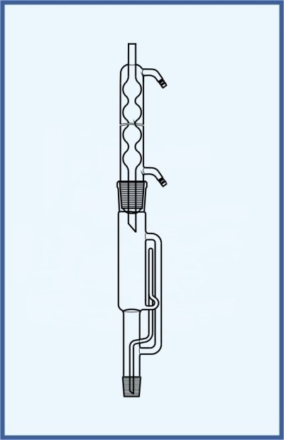 extractor Soxhlet with Allihn condenser