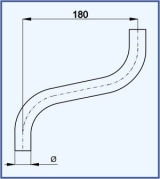 Lüsterarm 180