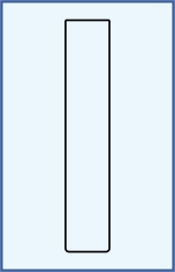 Test tubes with flat bottom