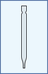 Drop-glass with tip