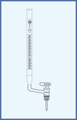 lateral glass key, with Schellbach stripe, class B