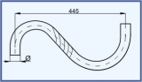 Chandelier arm 445