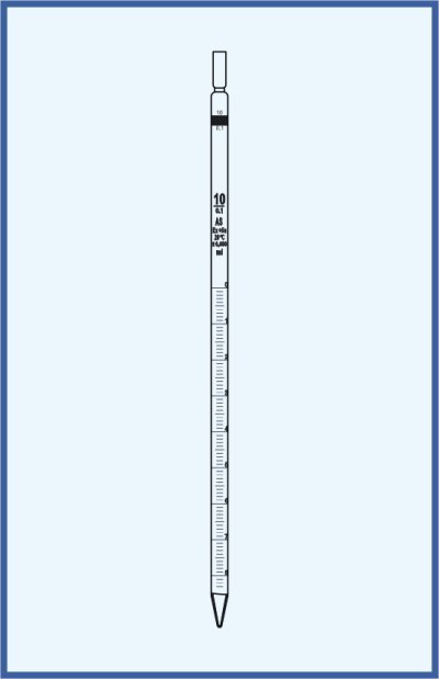 Pipette - Meßpipette, QUALICOLOR, COLOR CODE - Chargenkonformität für Meßpipetten