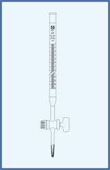 glass key, with Schellbach stripe, class AS glass key, with Schellbach stripe, class AS