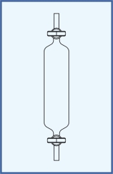 with straight stopcocks - glass key