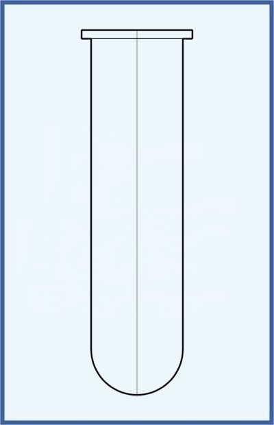 Reagenzgläser - Schutzglas für Badwärmer - Tauchrohr