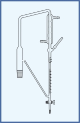 Apparatus for determination of volatile oil in drugs