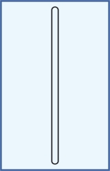 Rods with flamed ends