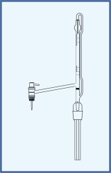 lateral PTFE key, with Schellbach stripe, class AS