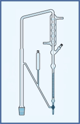 Apparatus for determination of volatile oil in drugs - without accessories