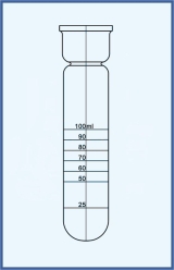 Sample tube for digesters - with graduation