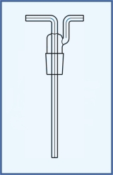 Adaptor for bottle gas washing, Drechsler-SJ 29/32 Adaptor for bottle gas washing, Drechsler-SJ 29/32