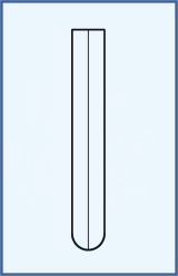 Test tubes without rim, round bottom Test tubes without rim, round bottom