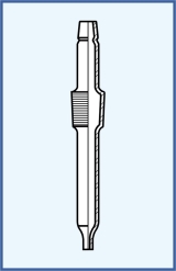 Pipette with SJ 14/15 for dropping bottles Pipette with SJ 14/15 for dropping bottles