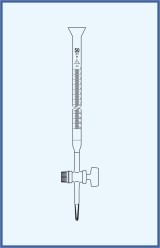 glass key, with Schellbach stripe, class B glass key, with Schellbach stripe, class B