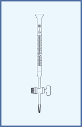 glass key, with Schellbach stripe, class B