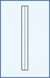 Test tubes with flat bottom Test tubes with flat bottom