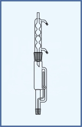 extractor Soxhlet with Allihn condenser extractor Soxhlet with Allihn condenser