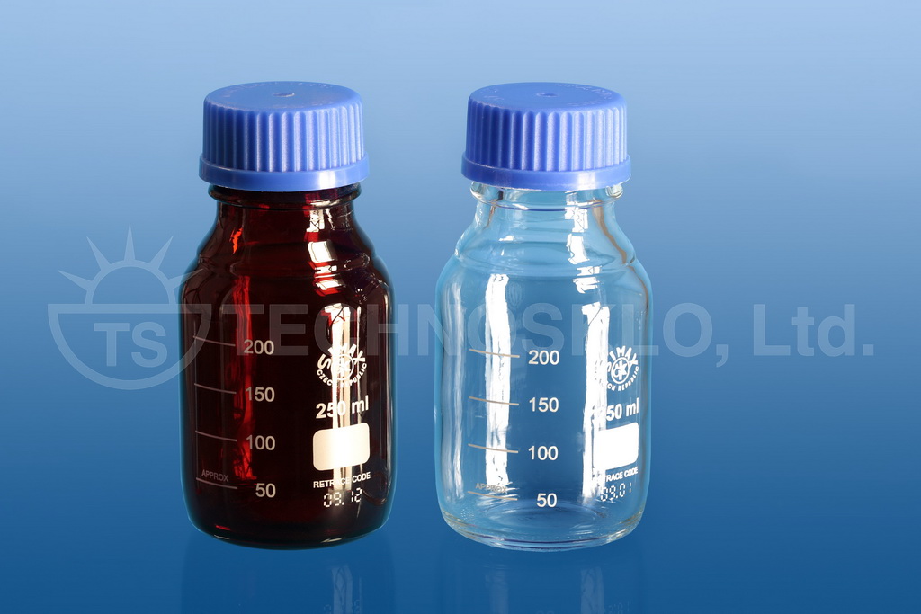 Reagent bottles with screw GL 45